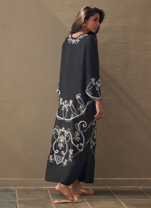 Siren Scarlett Silk Kaftan