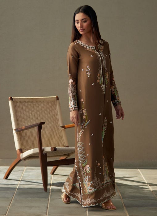 Siren Scarlett Silk Kaftan