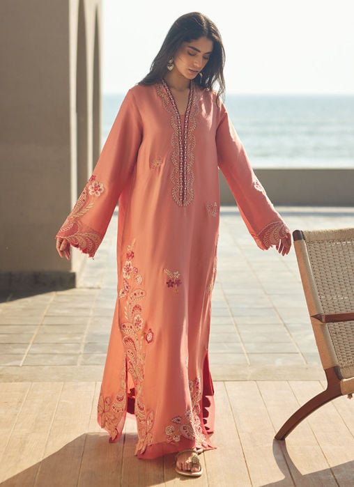 Teen Teal Shirt And Dupatta