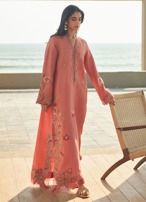 Teen Teal Shirt And Dupatta