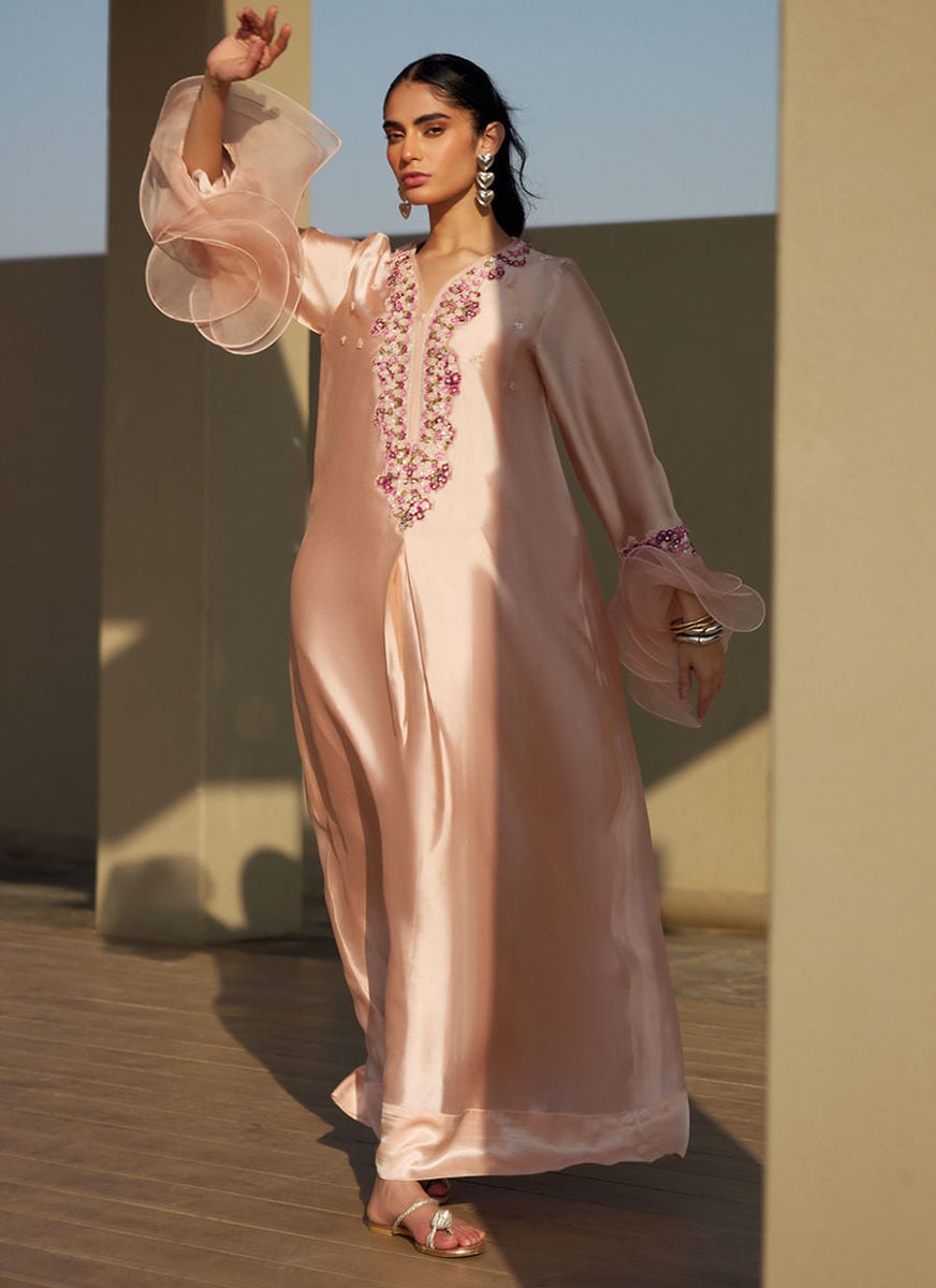 Mariposa Blush Kaftan