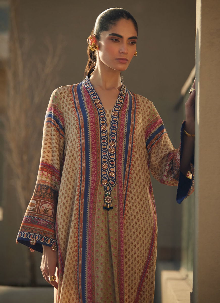 Sora Sand Crepe Kaftan