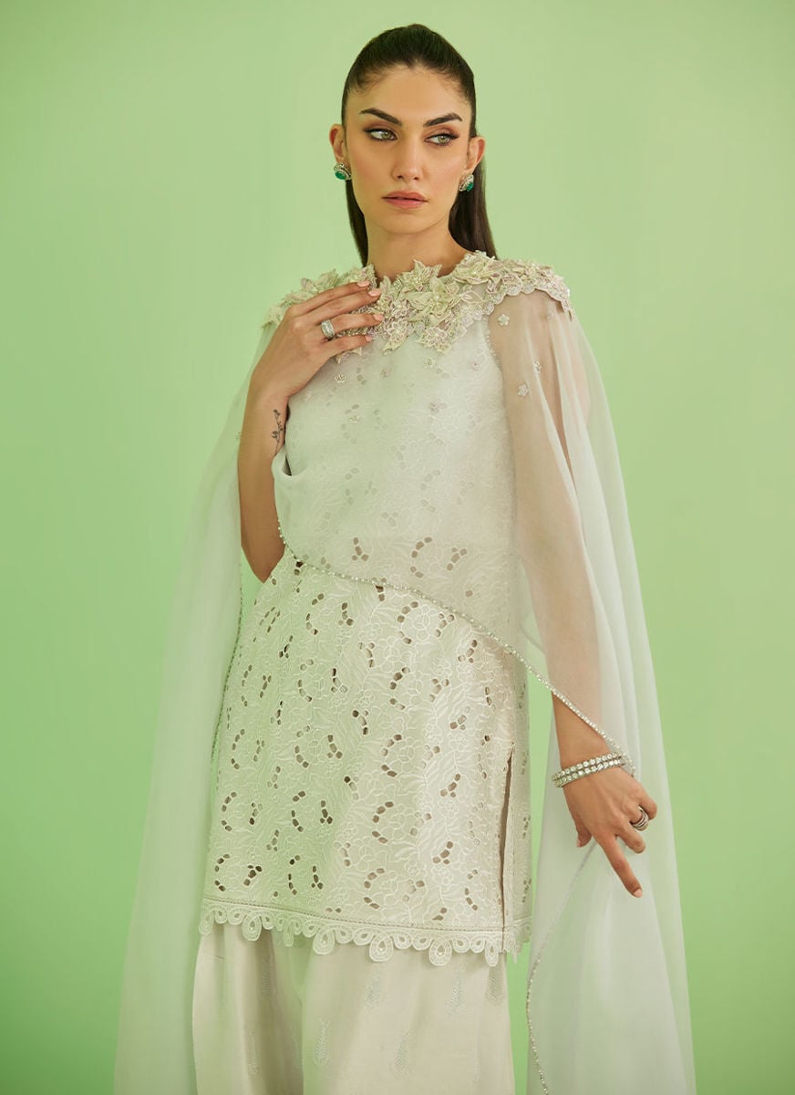 Laine Shirt And Drape Dupatta