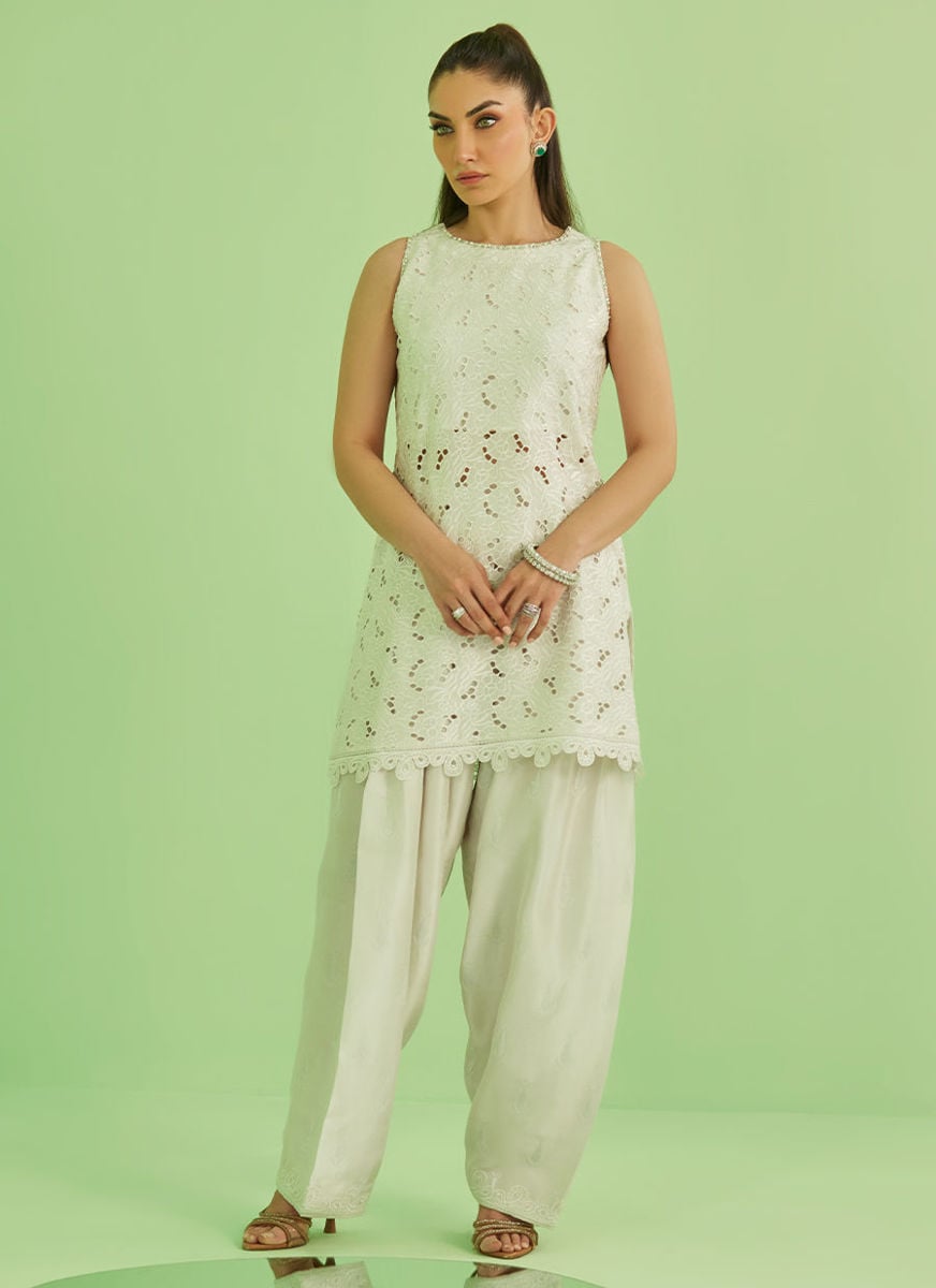Laine Shirt And Drape Dupatta