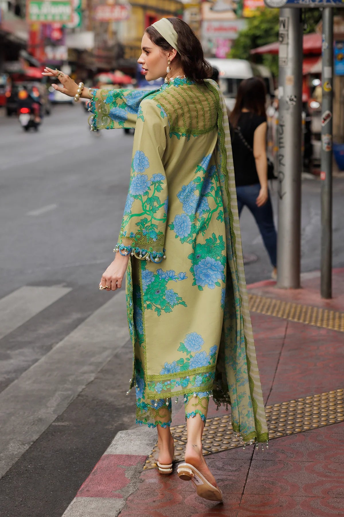 3-PC Unstitched Embroidered Lawn Collection CRB5-17