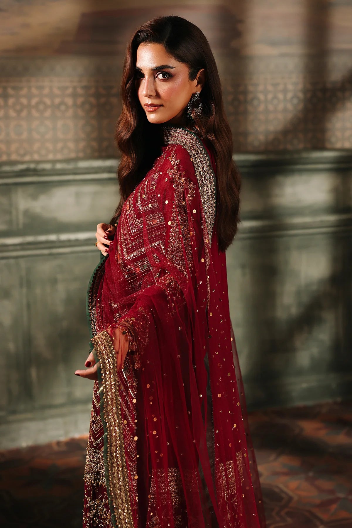 4-PC Charizma Unstitched Luxury Collection DJW5-03