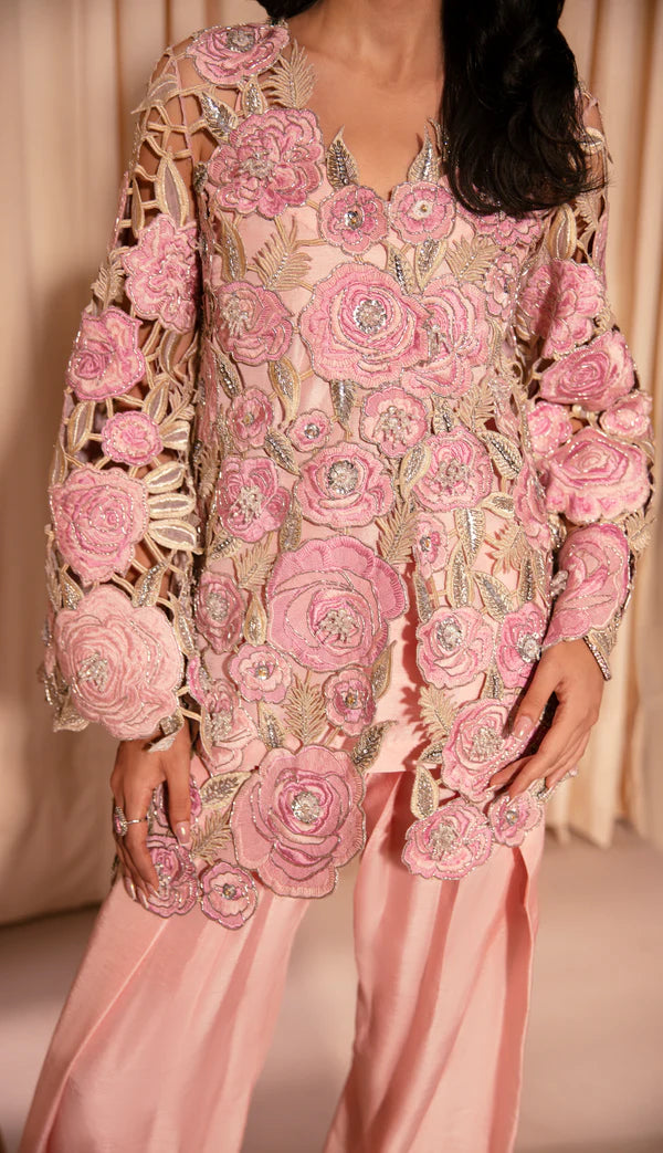 Rose Cutwork Jacket