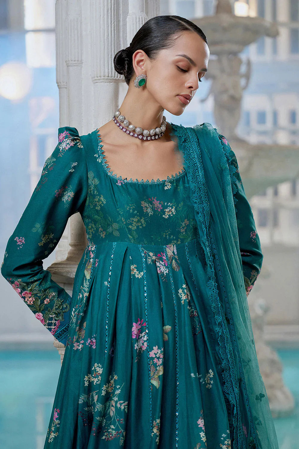 Design 10B Luxury Lawn Eid Edition 2026 Unstitched