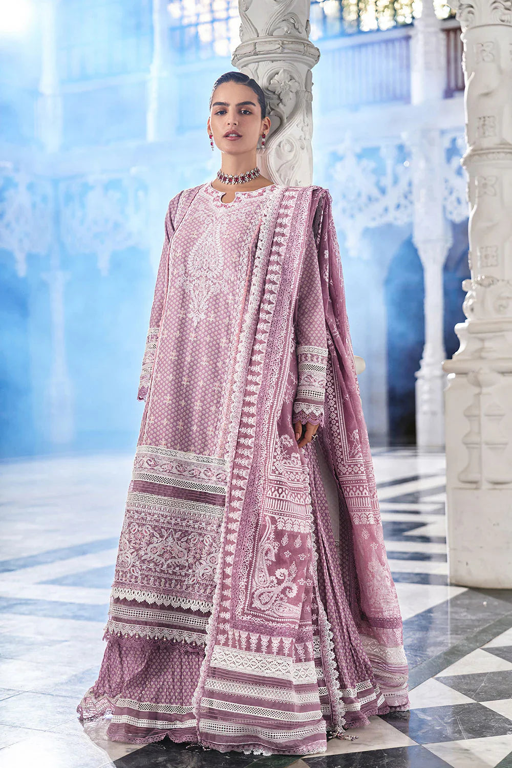Design 11B Luxury Lawn Eid Edition 2026 Unstitched