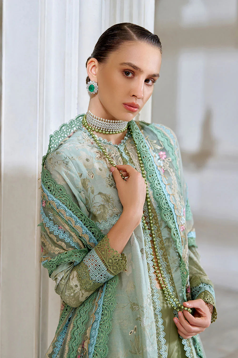 Design 12A Luxury Lawn Eid Edition 2026 Unstitched