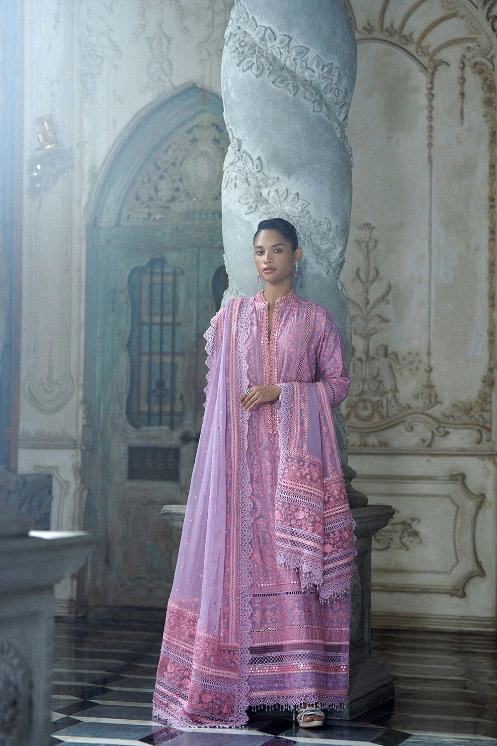 Design 2A Luxury Lawn Eid Edition 2026 Unstitched