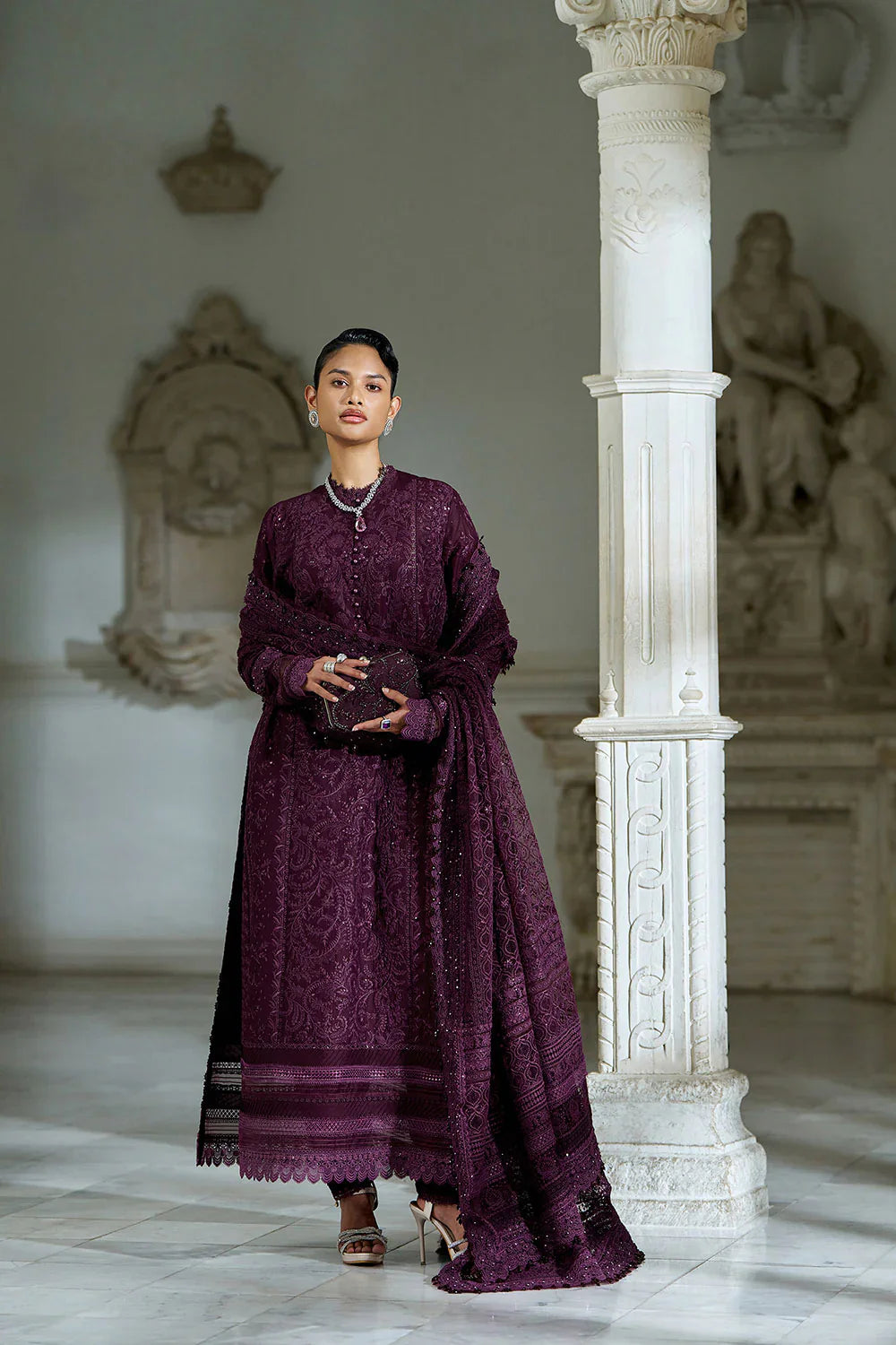 Design 3B Luxury Lawn Eid Edition 2026 Unstitched