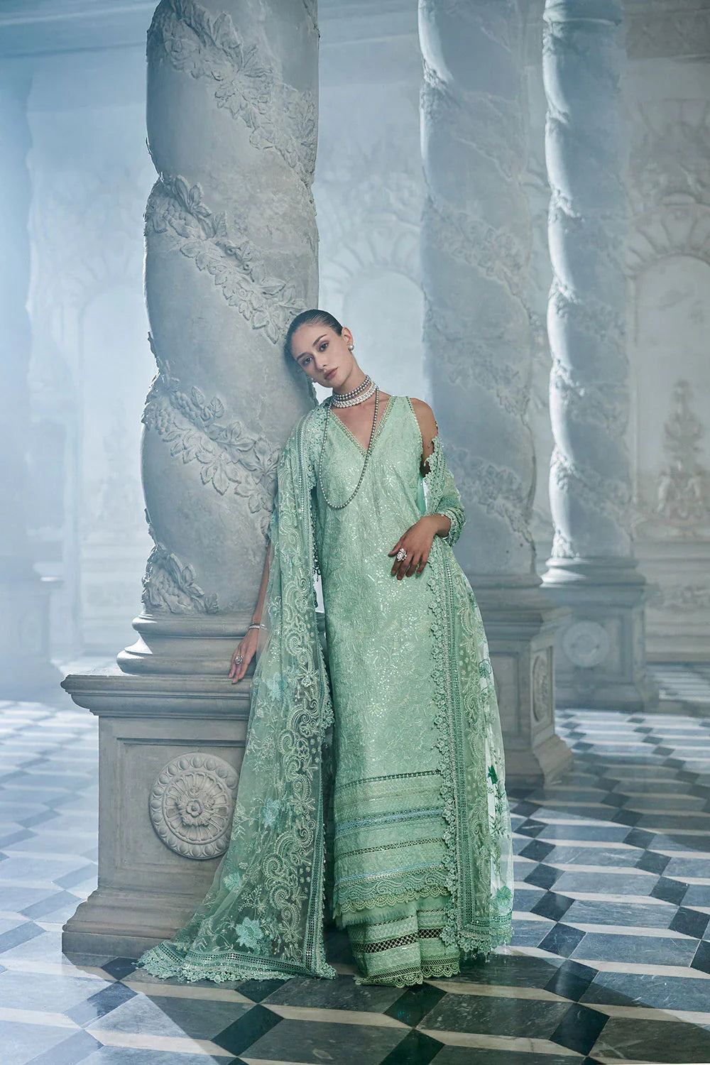 Design 4B Luxury Lawn Eid Edition 2026 Unstitched