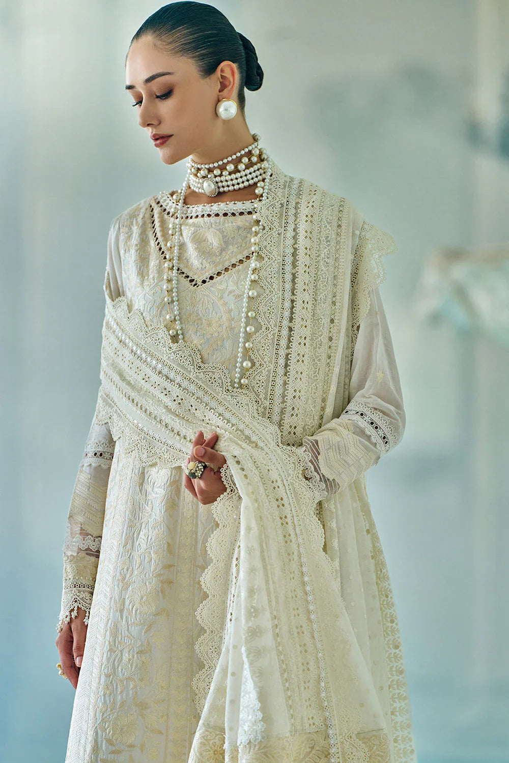 Design 9A Luxury Lawn Eid Edition 2026 Unstitched