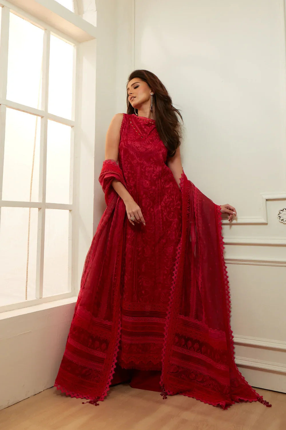 Design 9B Luxury Lawn Eid Edition 2026 Unstitched