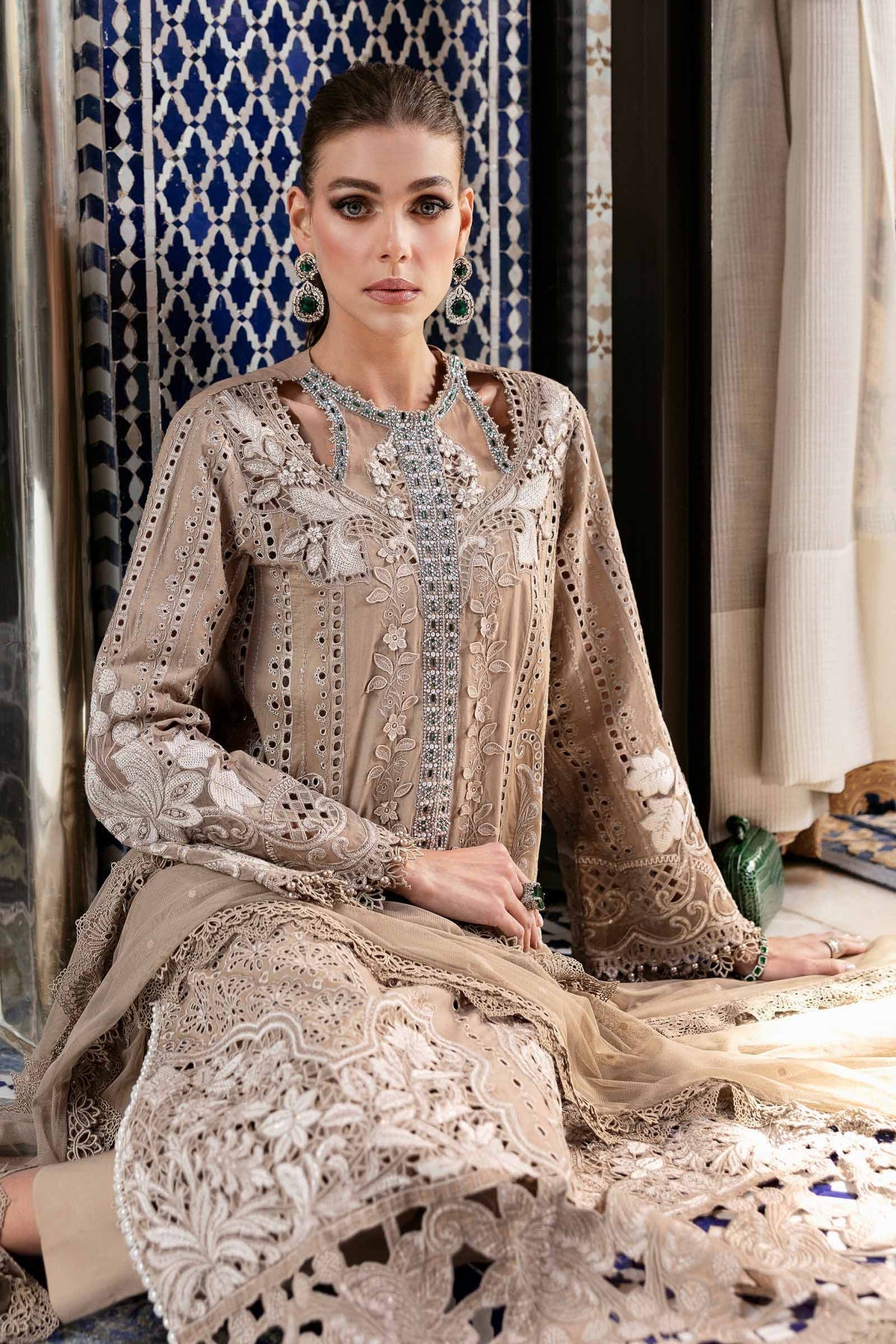 MARIA B LUXURY LAWN '25 - 02 A