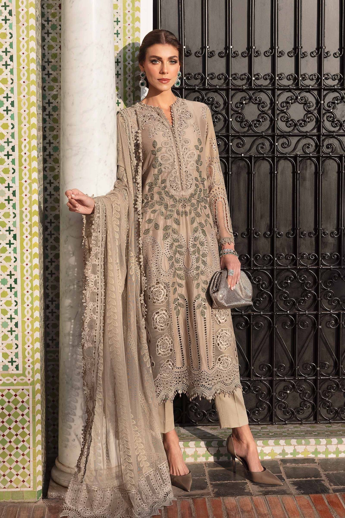 MARIA B LUXURY LAWN '25 - 03 A