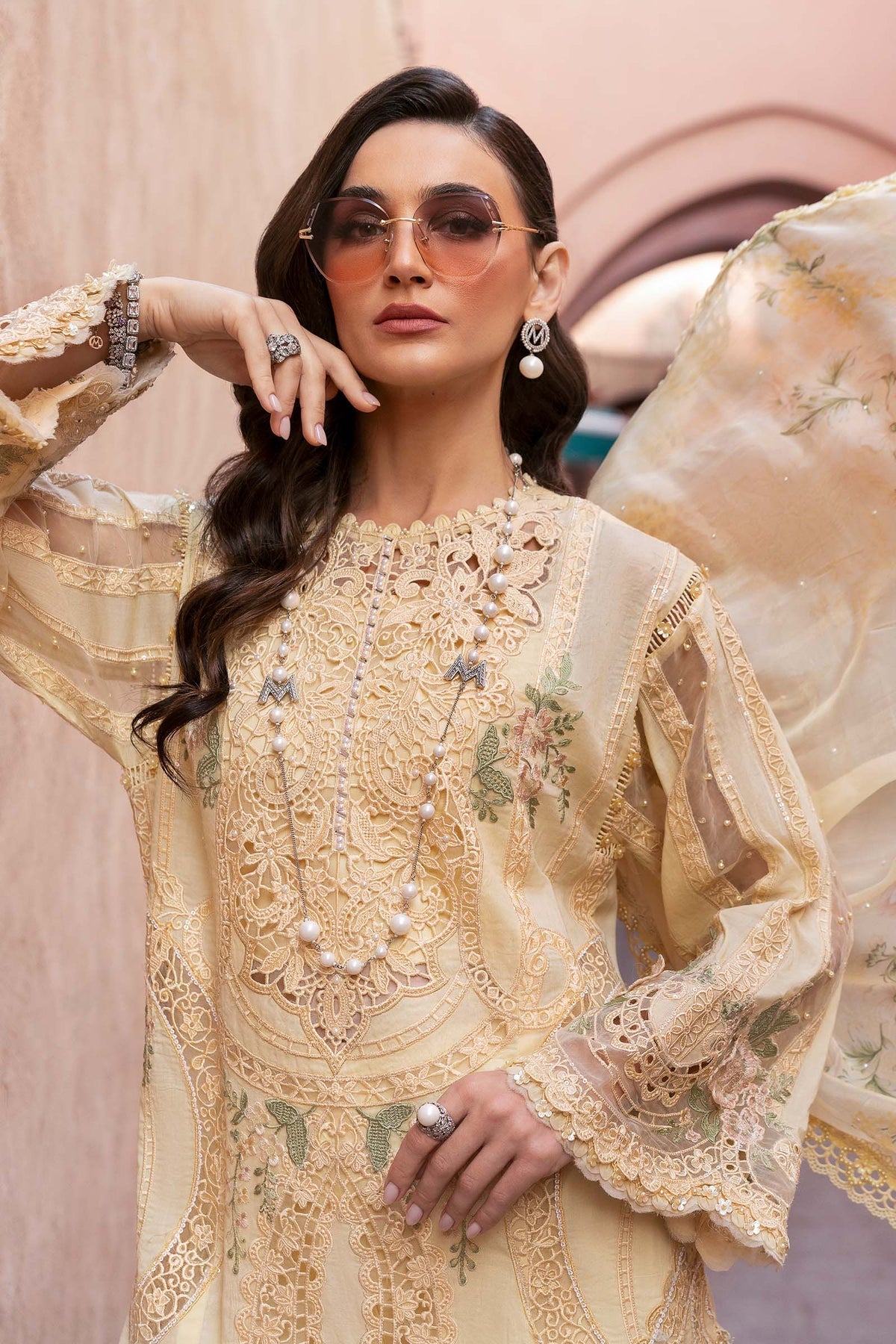 MARIA B LUXURY LAWN '25 - 09 A