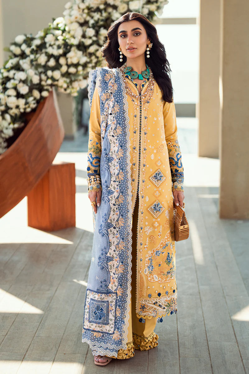 Qalamkar | Printed Co Ords 25 | OP-08 Ruhi main image 1