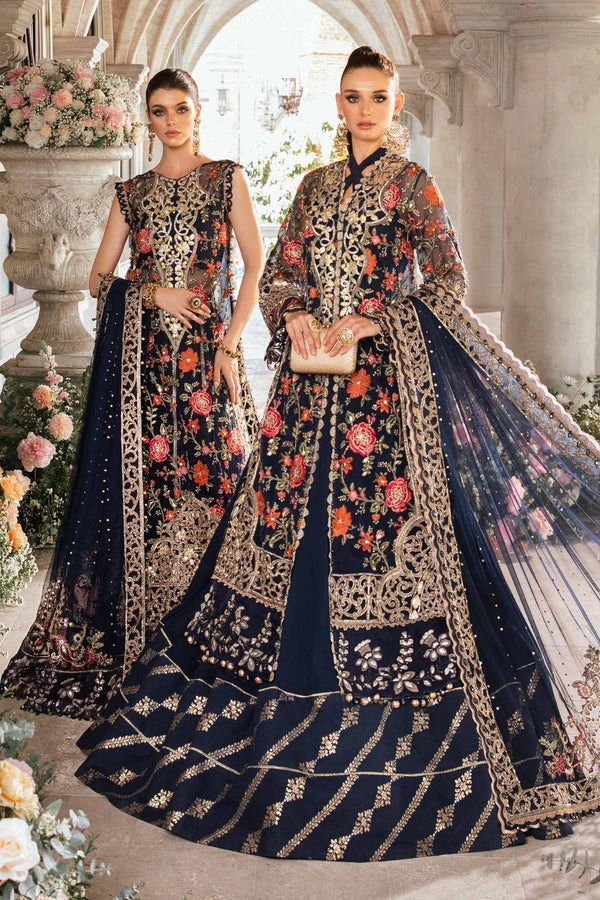 3 PIECE UNSTITCHED EMBROIDERED SUIT | BD-2808