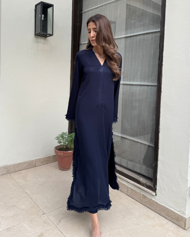 Navy Blue Karandi Set