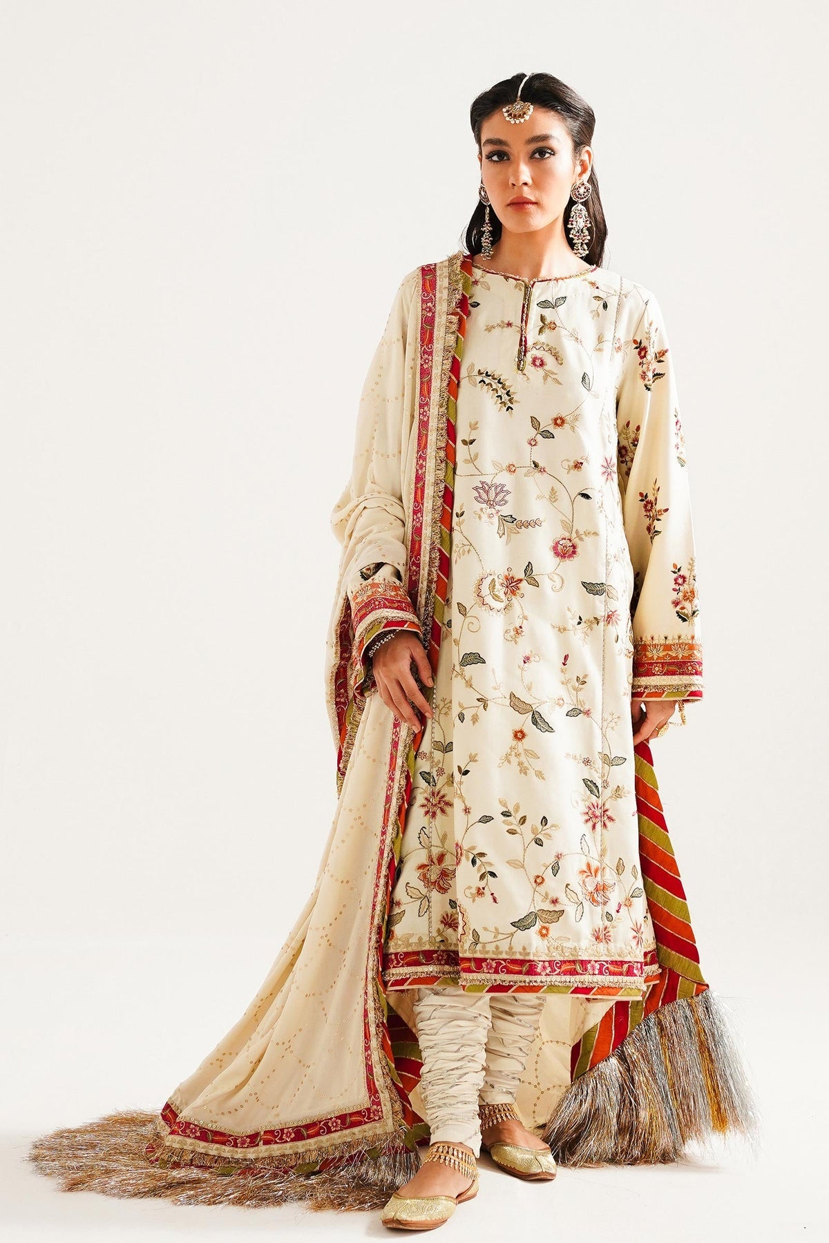 ZARA SHAHJAHAN WINTER SHAWL WS23-D5