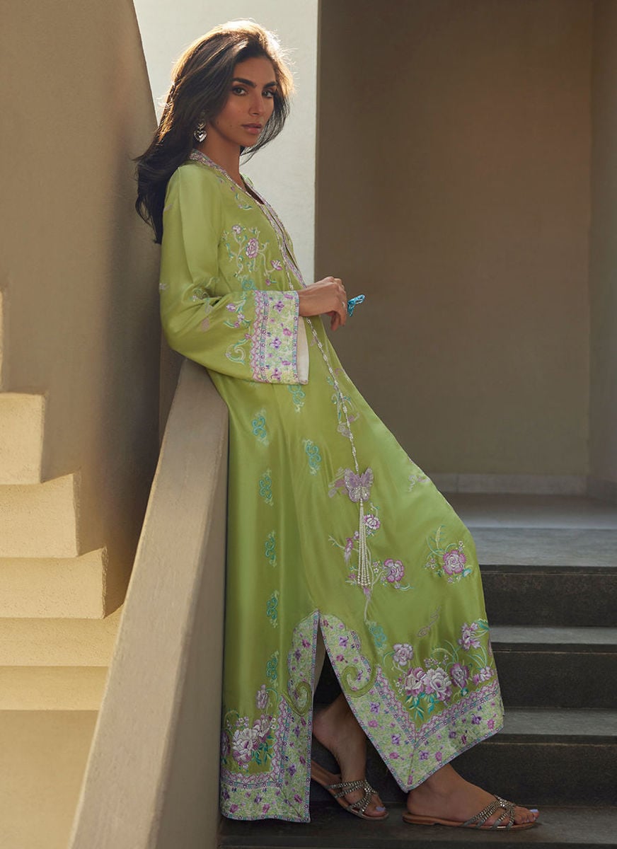 Zinni Silk Kaftan