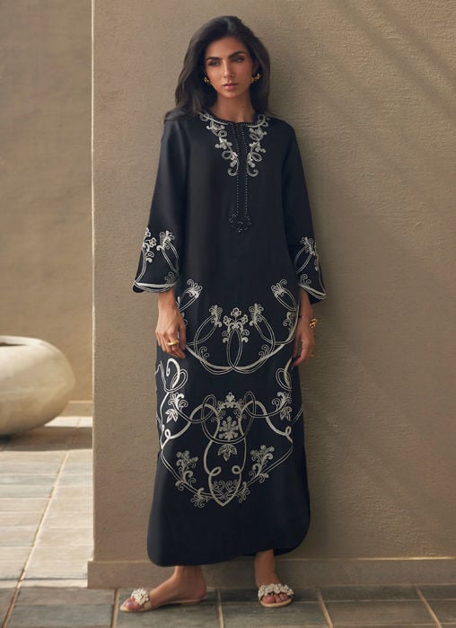 Siren Scarlett Silk Kaftan