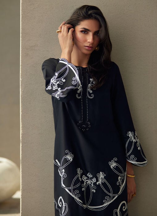 Siren Scarlett Silk Kaftan