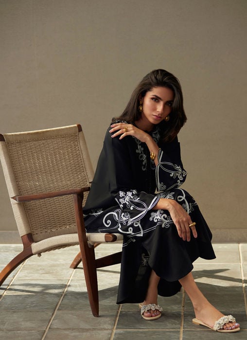 Siren Scarlett Silk Kaftan