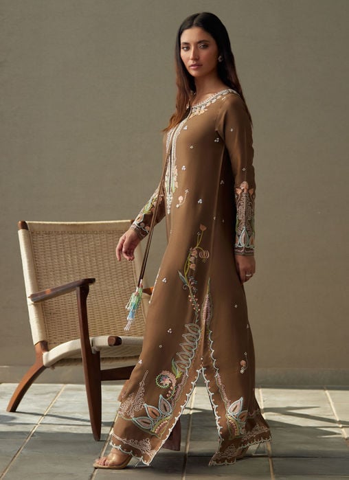 Siren Scarlett Silk Kaftan