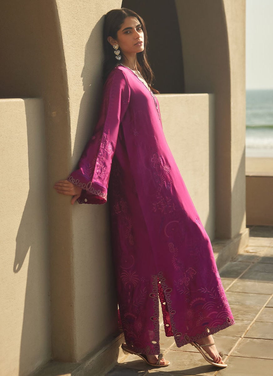 Aerie Hot Pink Kaftan