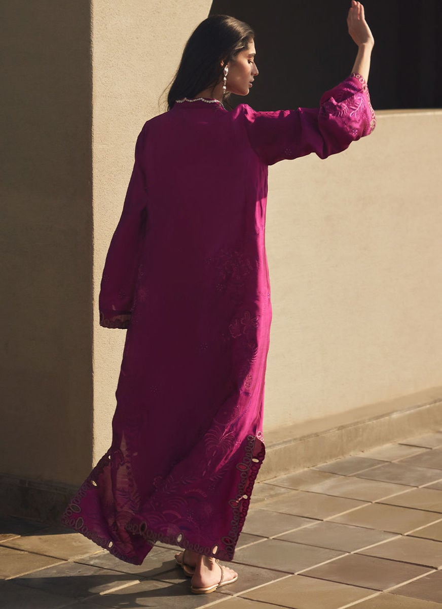 Aerie Hot Pink Kaftan