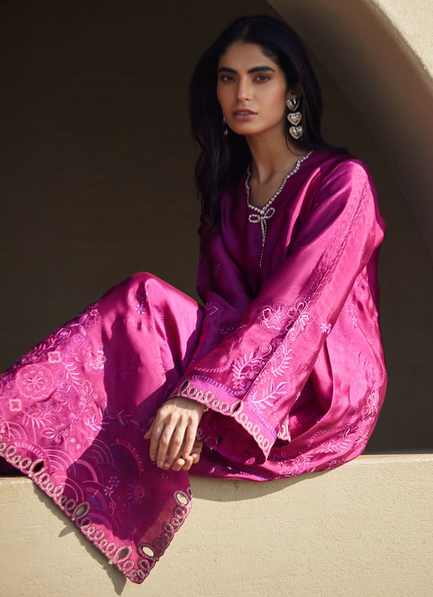 Aerie Hot Pink Kaftan