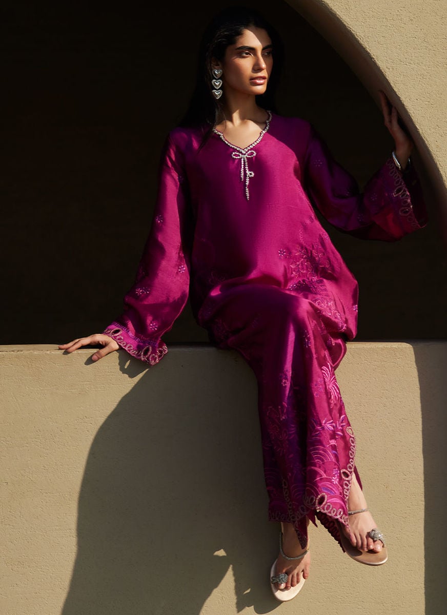 Aerie Hot Pink Kaftan