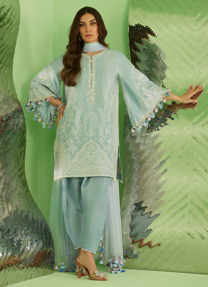 Serra Shirt And Dupatta