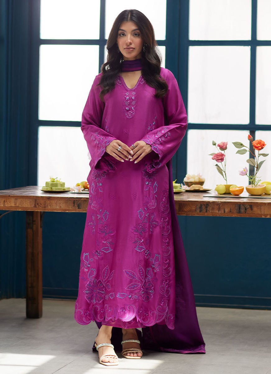 Breanna Shirt And Dupatta