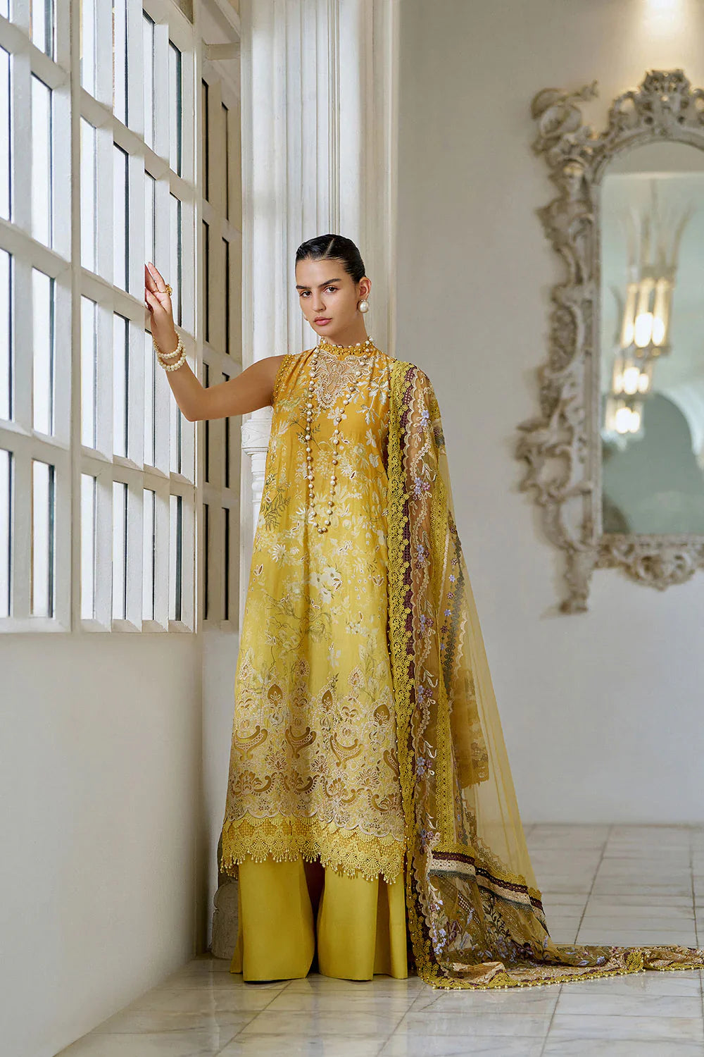 Design 12B Luxury Lawn Eid Edition 2026 Unstitched