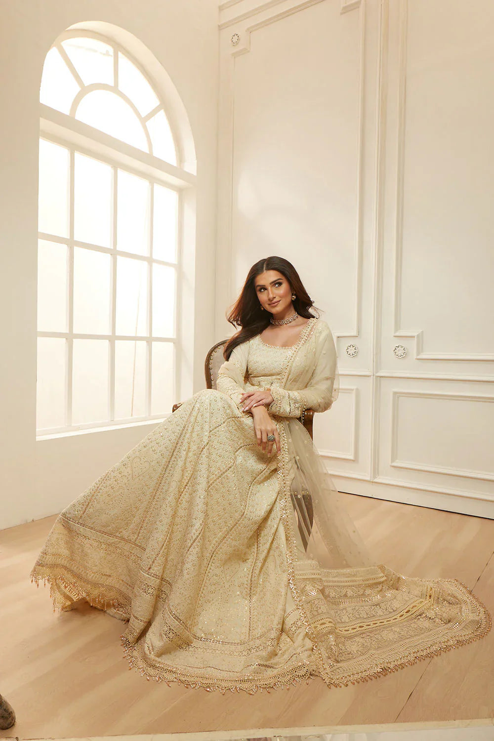 Design 1A Luxury Lawn Eid Edition 2026 Unstitched