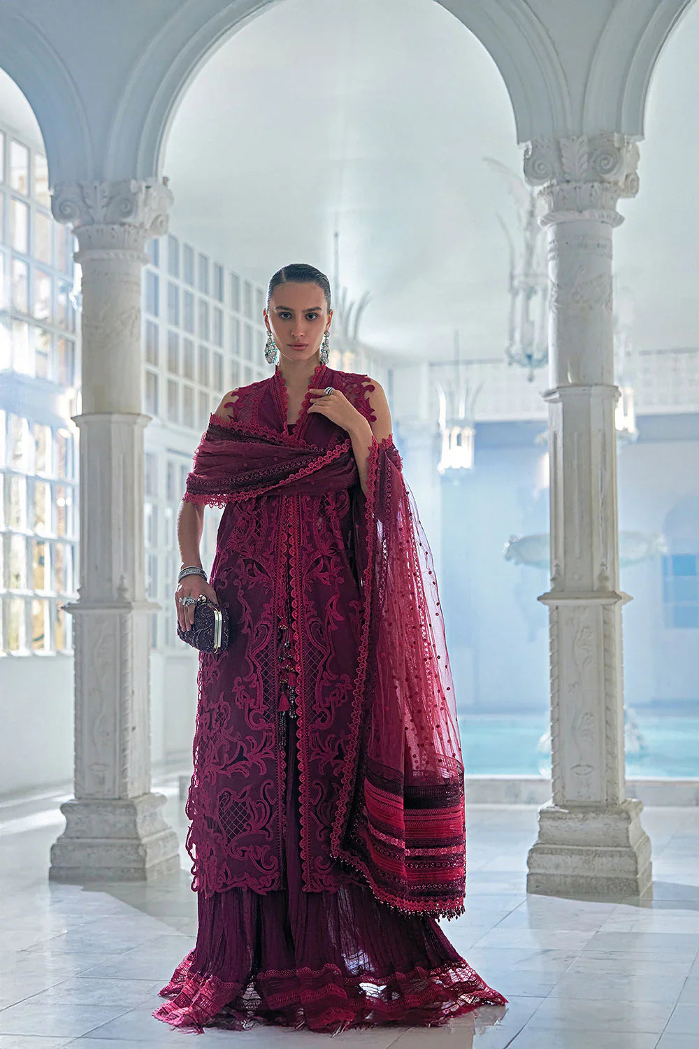 Design 5A Luxury Lawn Eid Edition 2026 Unstitched