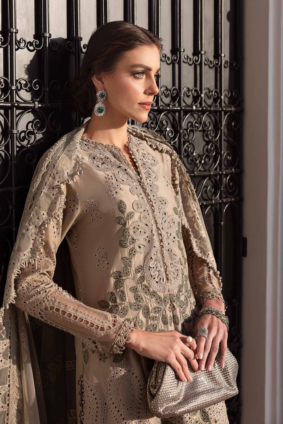 MARIA B LUXURY LAWN '25 - 03 A
