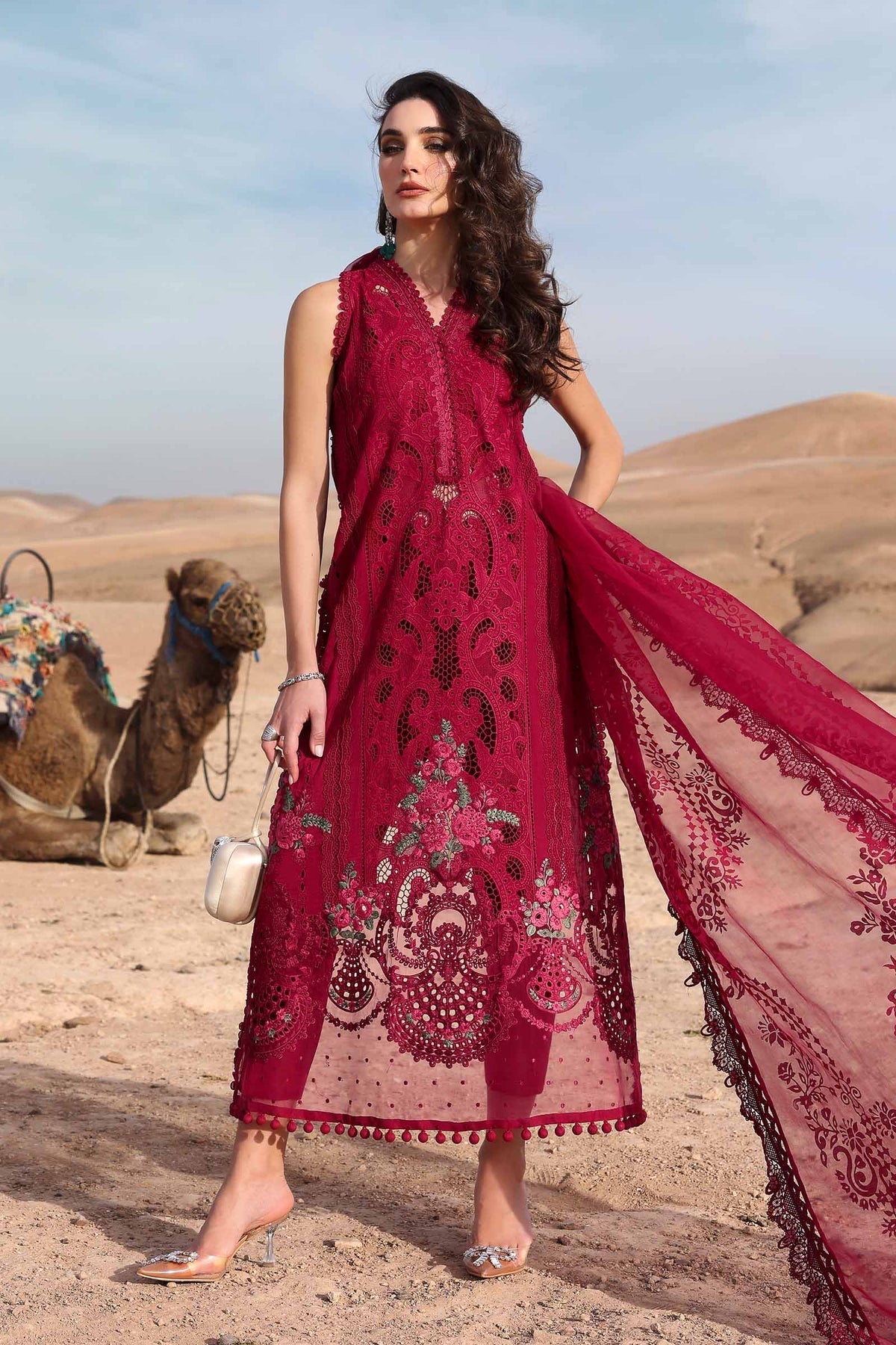 MARIA B LUXURY LAWN '25 - 04 A