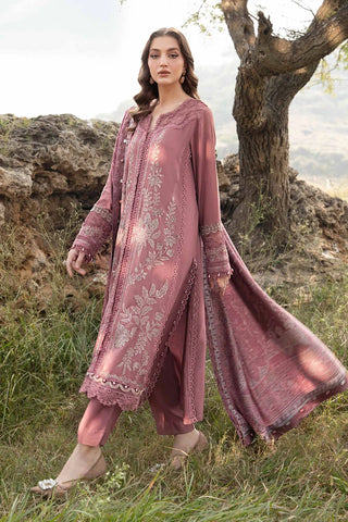 3 Piece Unstitched Printed Linen Suit | MPT-2404-A