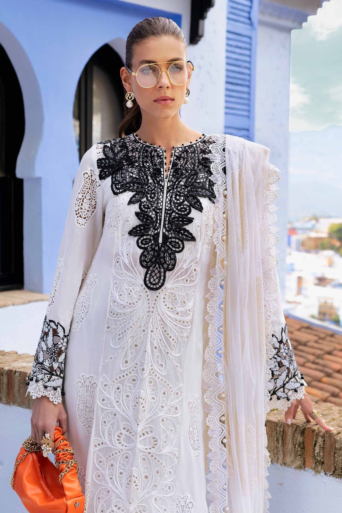 MARIA B LUXURY LAWN '25 - 05 A