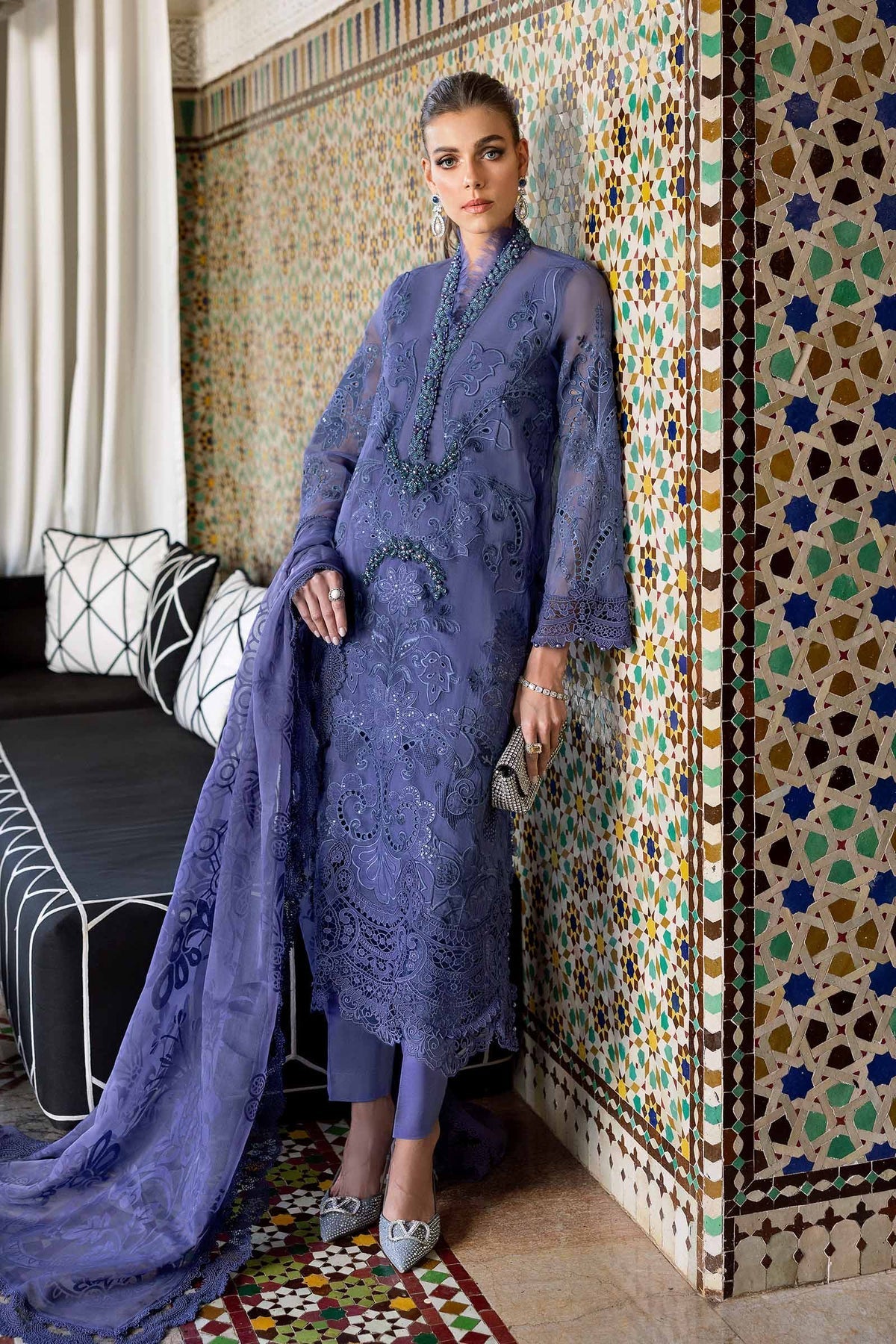 MARIA B LUXURY LAWN '25 - 06 B
