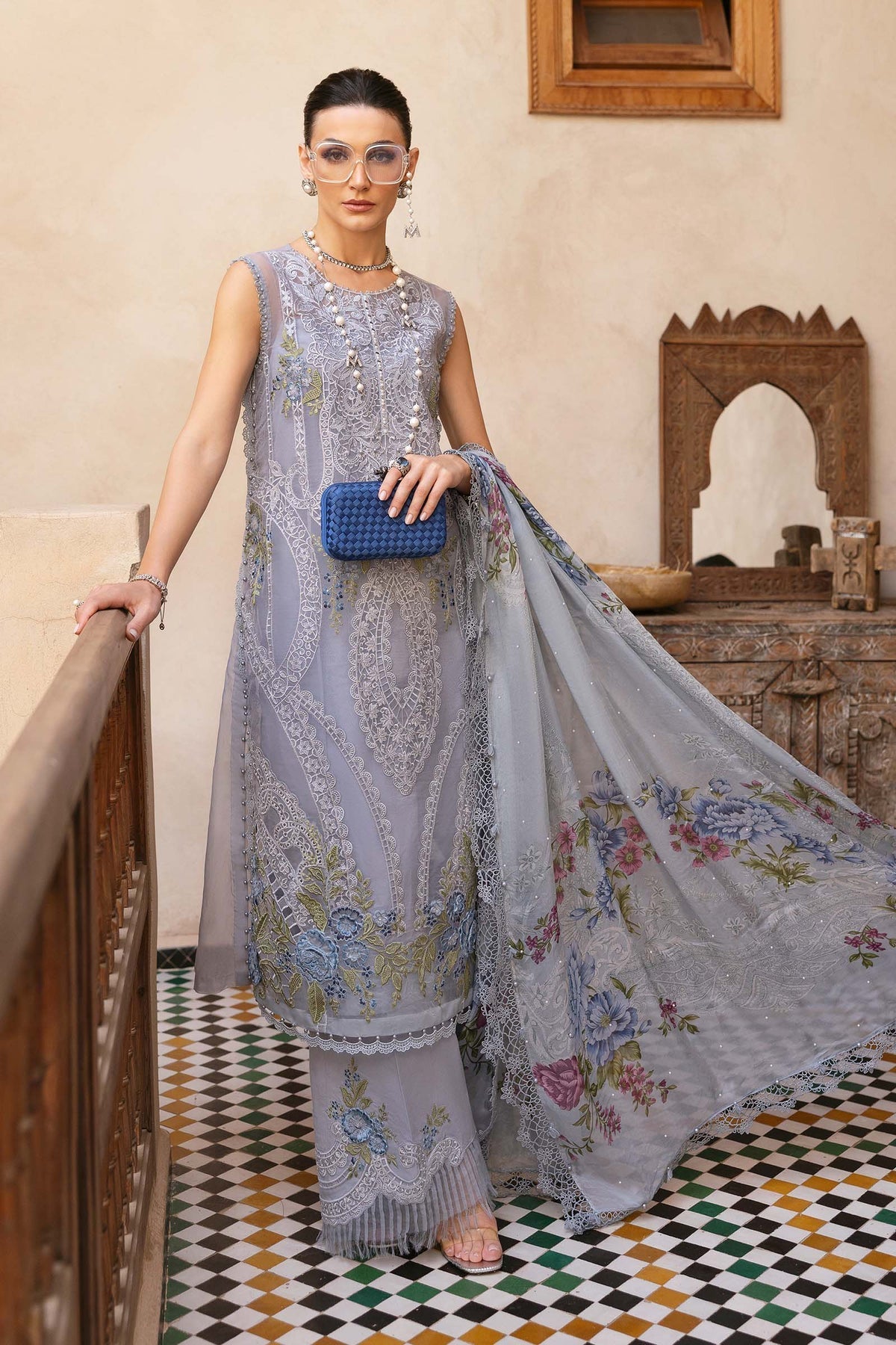 MARIA B LUXURY LAWN '25 - 09 B
