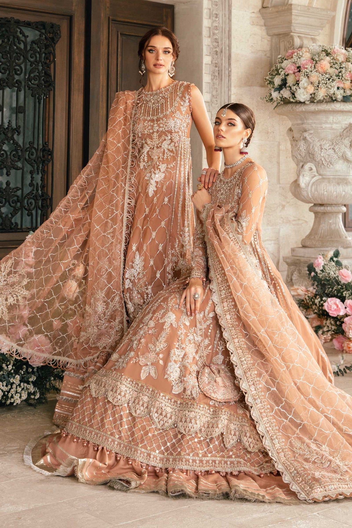 3 PIECE UNSTITCHED EMBROIDERED SUIT | BD-2804