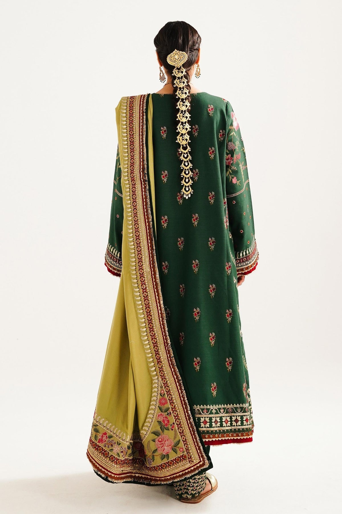 ZARA SHAHJAHAN WINTER SHAWL WS23-D7