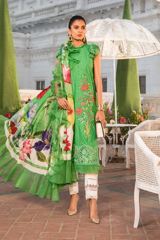 Unstitched Lawn D-2207-B Maria B