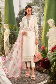 Unstitched Lawn D-2212-A Maria B